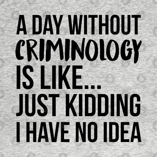 A Day Without criminology by IndigoPine